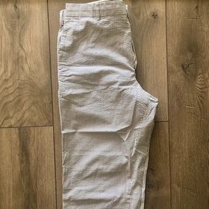 J crew searsucker pants
